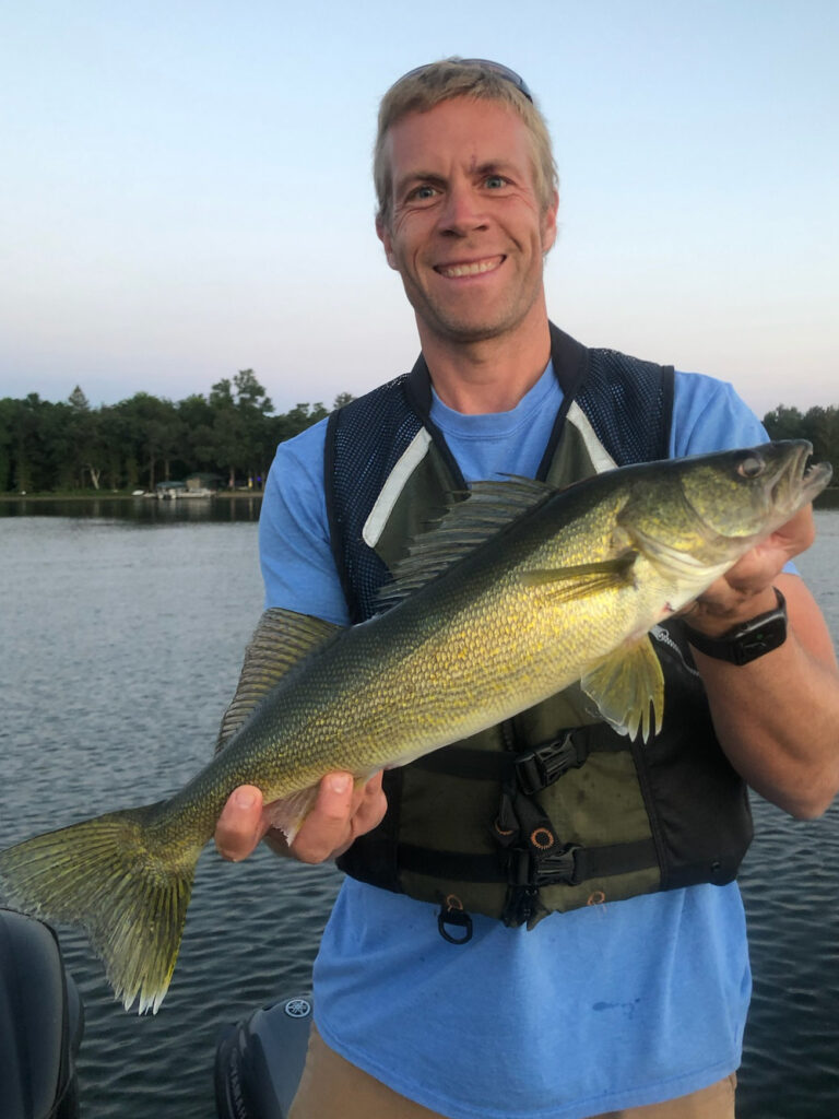 Take A Guess. With a quick formula saved on a phone or inputted into an app, anglers can estimate the weight of their fish without stressing them out, aiding in a successful catch-and-release experience. Simonson Photo.